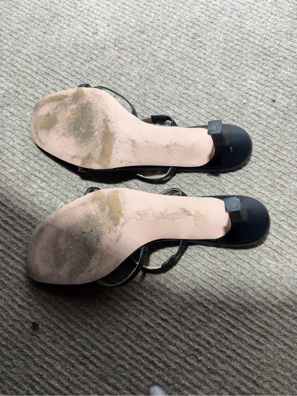 J. Crew Violetta Sandals, size 10, black